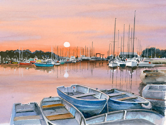 Lymington River Sunrise