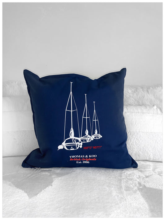 Sailing Boats with Location