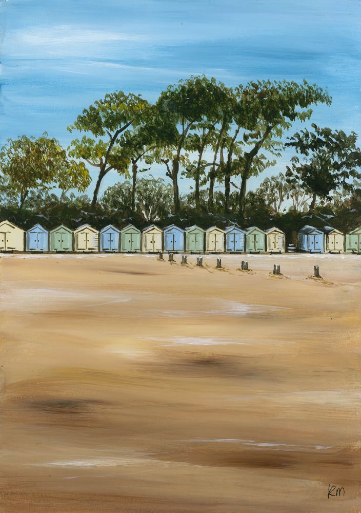 Cool Morning at Avon Beach Huts