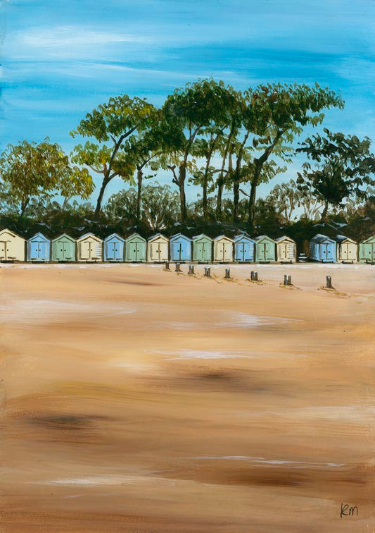 Cool Morning at Avon Beach Huts
