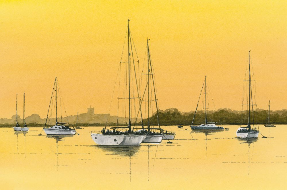 Late Evening, Mudeford