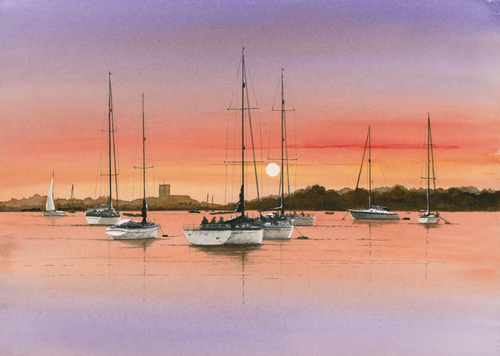 Mudeford Sunset 1