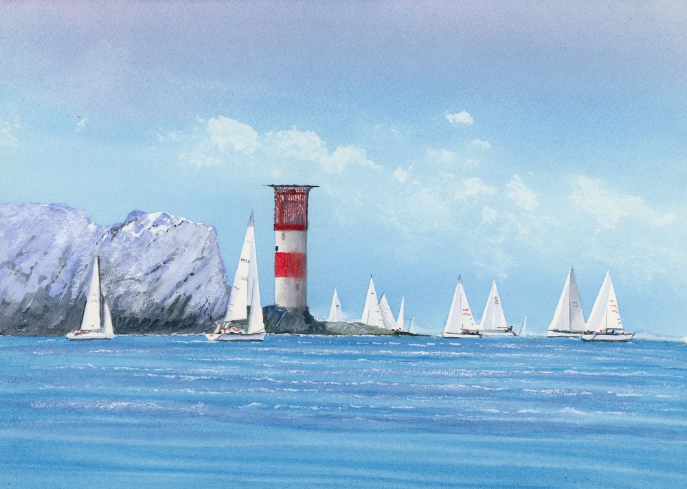 Sailing Round the Needles