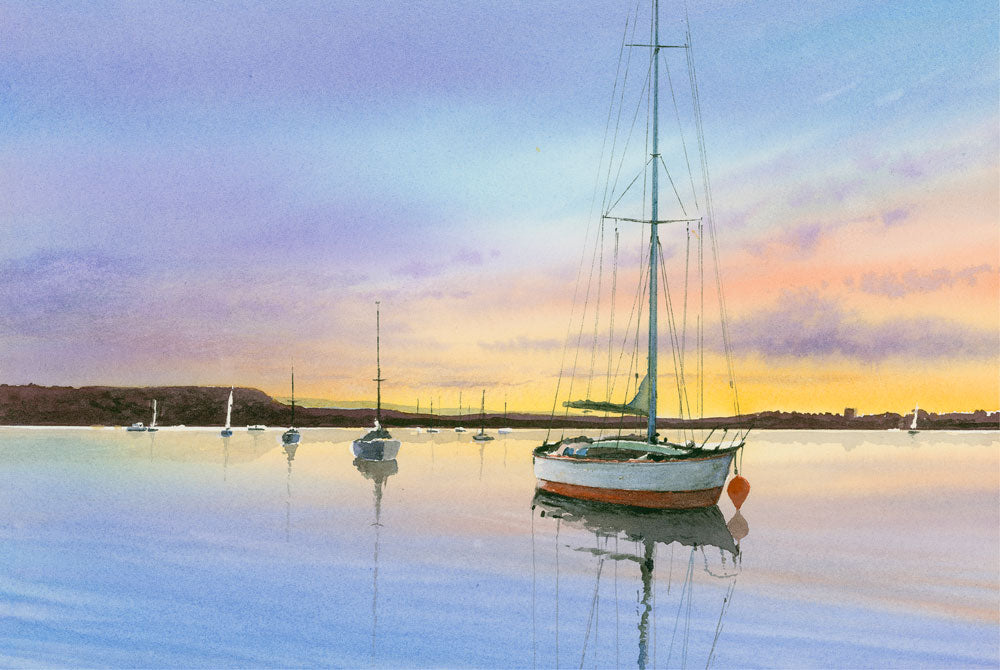 Golden Evening Mudeford